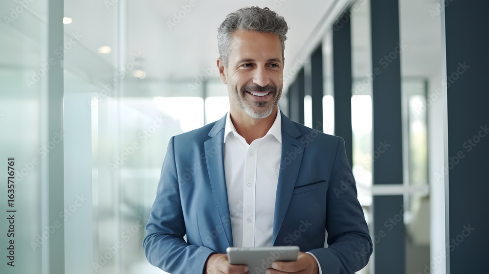 Fototapeta premium businessman using a mobile phone