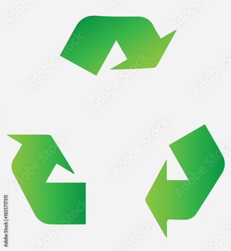 Green logo of eco energy, renewable energy, and energy trending with free space. 