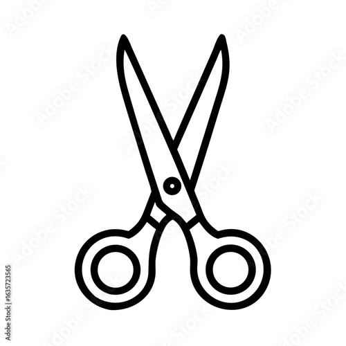 Scissors Icon for Creativity and Crafting Topics