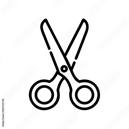 Scissors Icon for Creativity and Crafting Topics