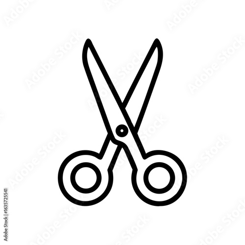 Scissors Icon for Creativity and Crafting Topics