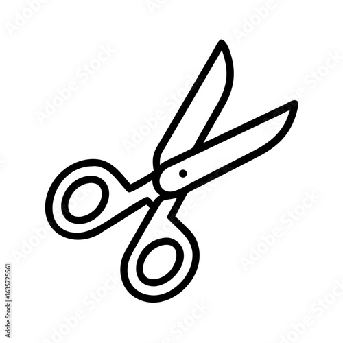 Scissors Icon for Creativity and Crafting Topics