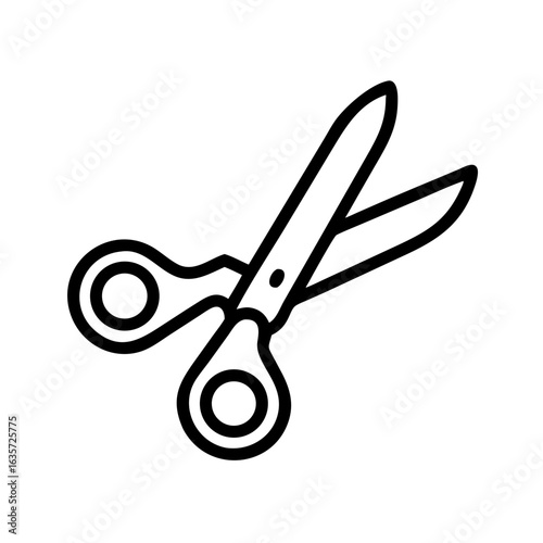 Scissors Icon for Creativity and Crafting Topics