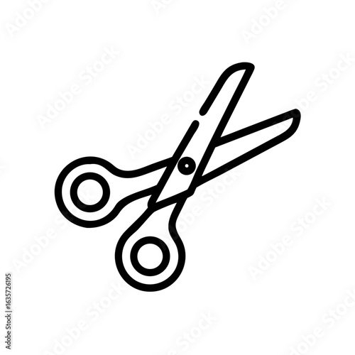 Scissors Icon for Creativity and Crafting Topics