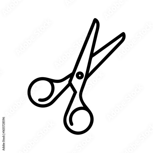 Scissors Icon for Creativity and Crafting Topics