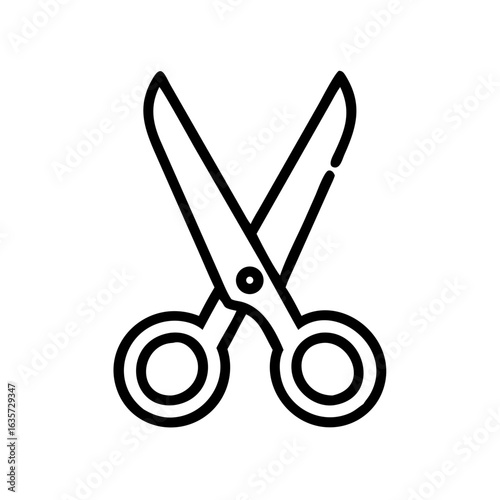 Scissors Icon for Creativity and Crafting Topics