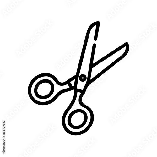 Scissors Icon for Creativity and Crafting Topics