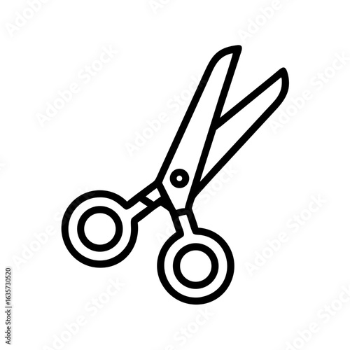 Scissors Icon for Creativity and Crafting Topics