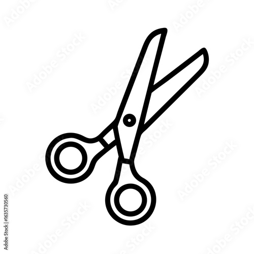 Scissors Icon for Creativity and Crafting Topics