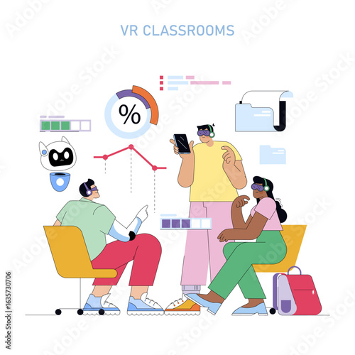 Virtual Reality Classroom Learning and Interaction