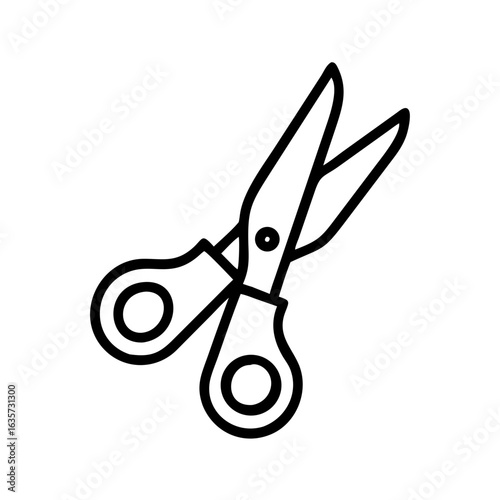 Scissors Icon for Creativity and Crafting Topics