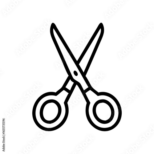 Scissors Icon for Creativity and Crafting Topics