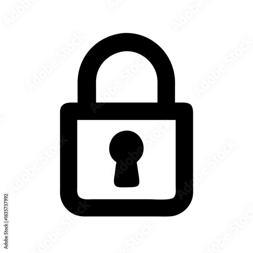 Lock security safety privacy secure protection access password key locked padlock safeguard icon