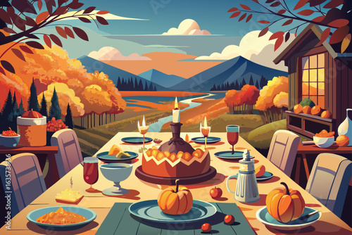 restaurant in the morning