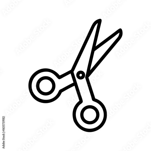 Scissors Icon for Creativity and Crafting Topics