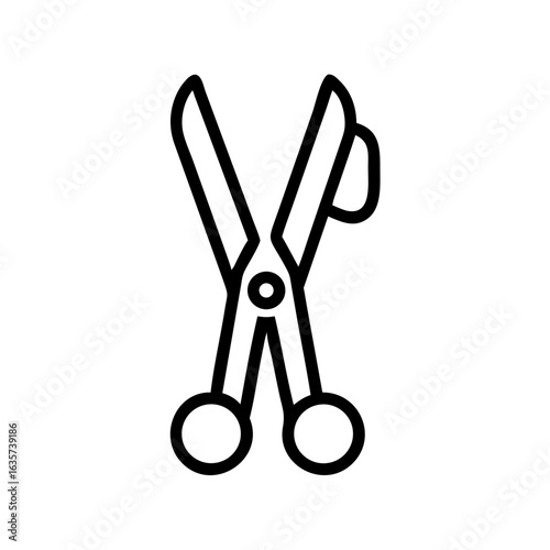Scissors Icon for Creativity and Crafting Topics