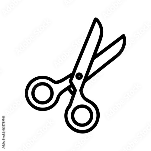 Scissors Icon for Creativity and Crafting Topics