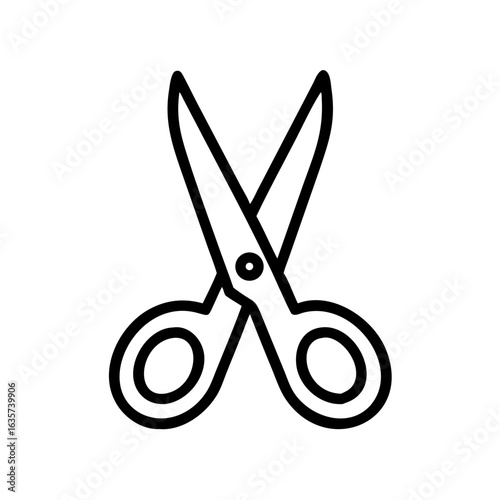 Scissors Icon for Creativity and Crafting Topics