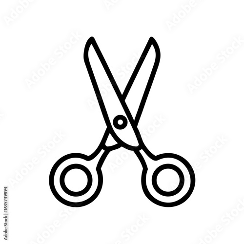Scissors Icon for Creativity and Crafting Topics