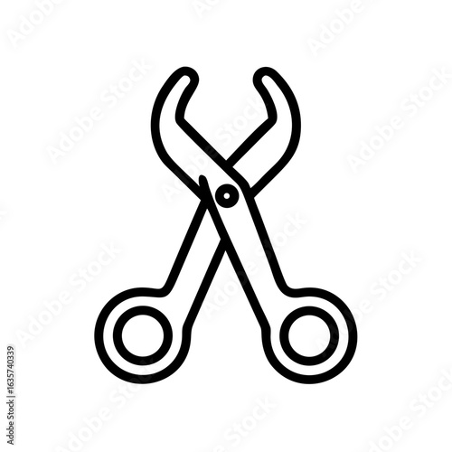 Scissors Icon for Creativity and Crafting Topics