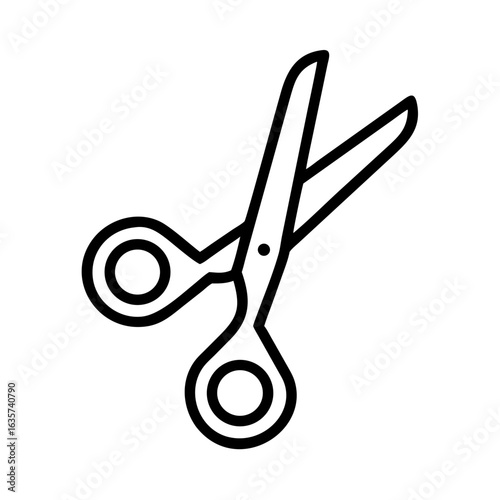 Scissors Icon for Creativity and Crafting Topics