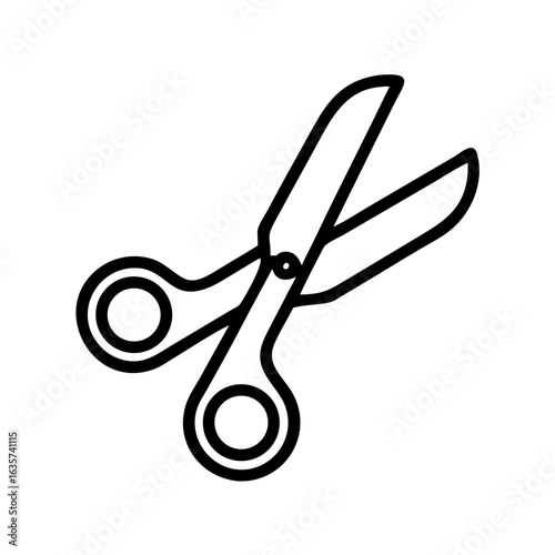 Scissors Icon for Creativity and Crafting Topics