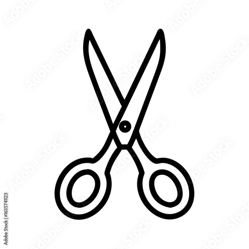 Scissors Icon for Creativity and Crafting Topics