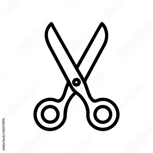 Scissors Icon for Creativity and Crafting Topics