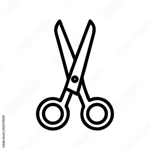 Scissors Icon for Creativity and Crafting Topics