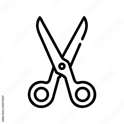 Scissors Icon for Creativity and Crafting Topics