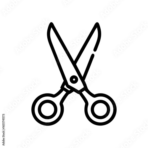 Scissors Icon for Creativity and Crafting Topics