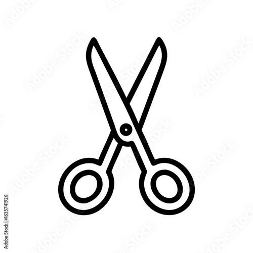 Scissors Icon for Creativity and Crafting Topics