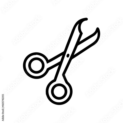 Scissors Icon for Creativity and Crafting Topics