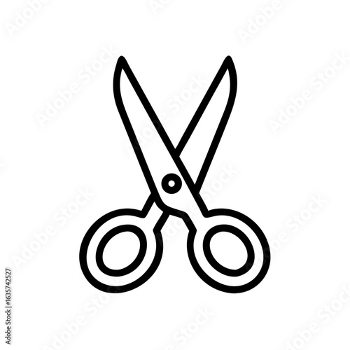 Scissors Icon for Creativity and Crafting Topics