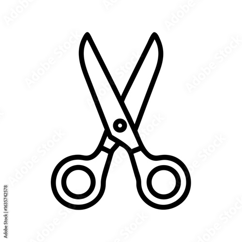 Scissors Icon for Creativity and Crafting Topics