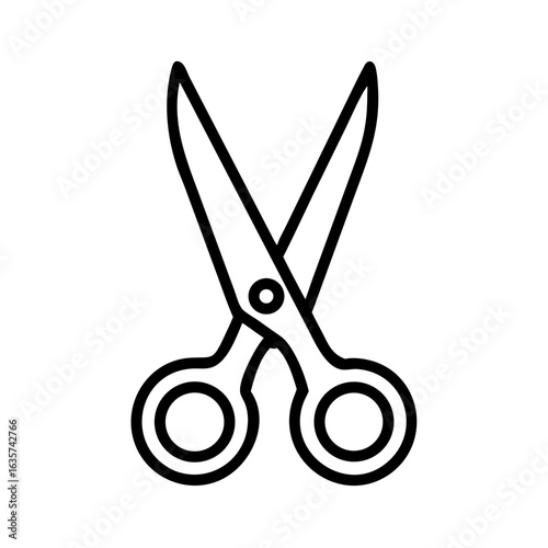Scissors Icon for Creativity and Crafting Topics
