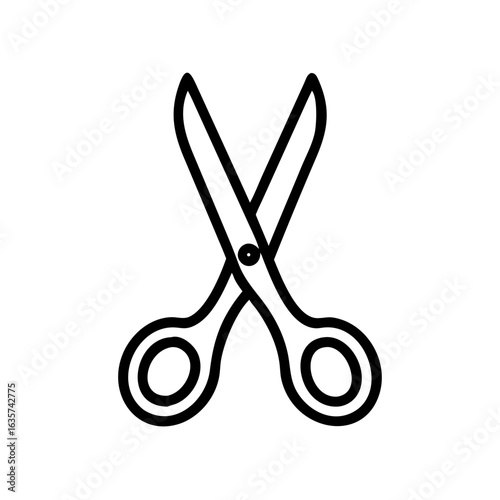 Scissors Icon for Creativity and Crafting Topics