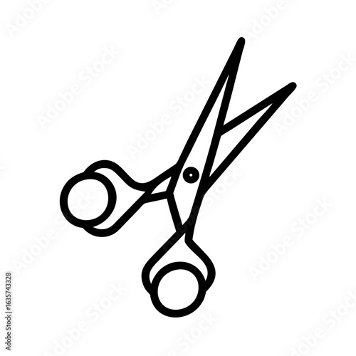 Scissors Icon for Creativity and Crafting Topics