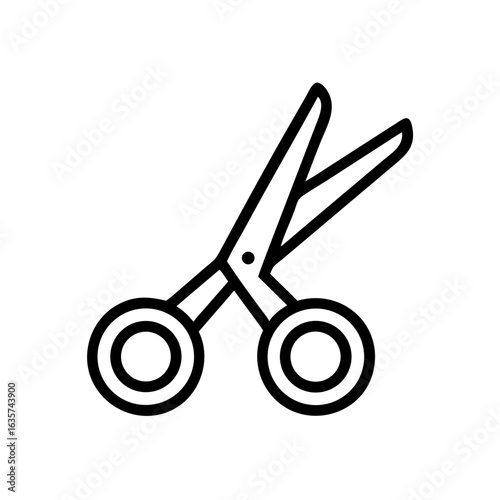 Scissors Icon for Creativity and Crafting Topics