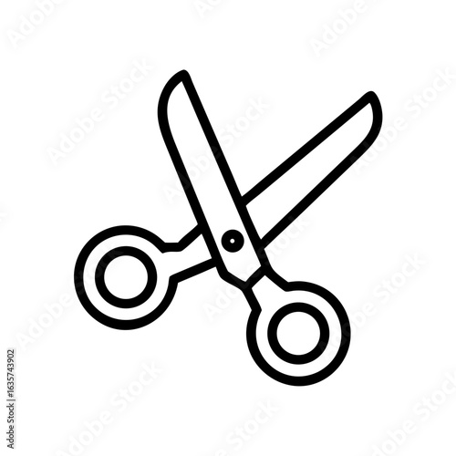 Scissors Icon for Creativity and Crafting Topics