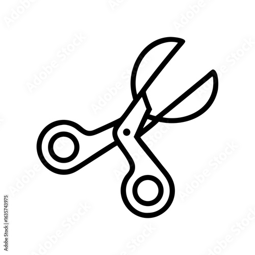 Scissors Icon for Creativity and Crafting Topics
