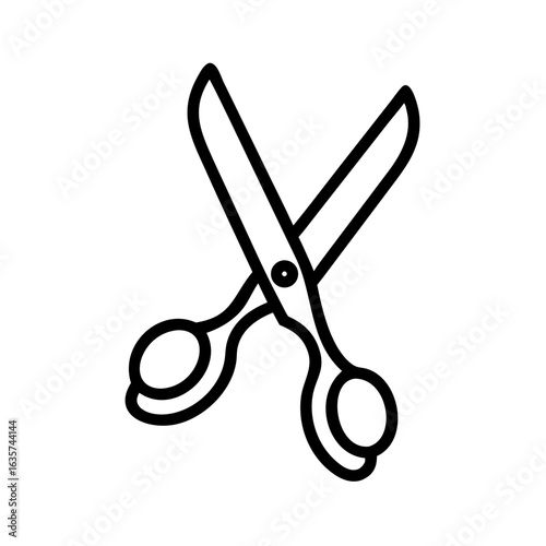 Scissors Icon for Creativity and Crafting Topics