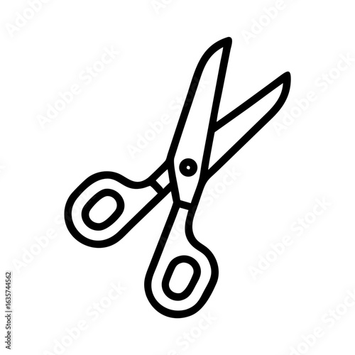 Scissors Icon for Creativity and Crafting Topics
