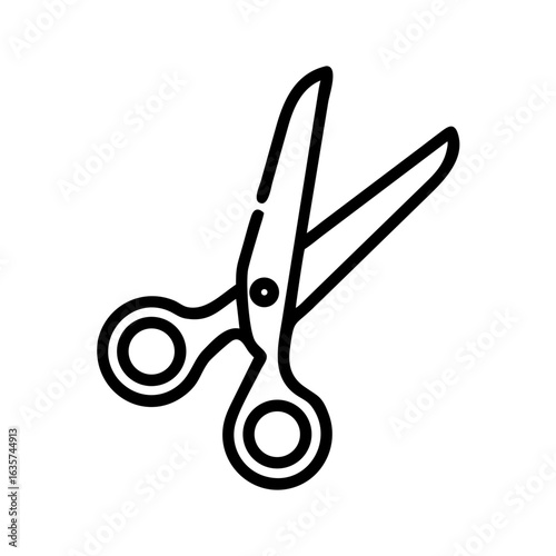 Scissors Icon for Creativity and Crafting Topics
