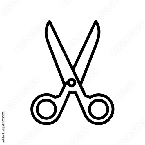 Scissors Icon for Creativity and Crafting Topics