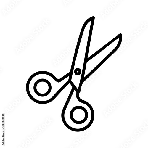 Scissors Icon for Creativity and Crafting Topics