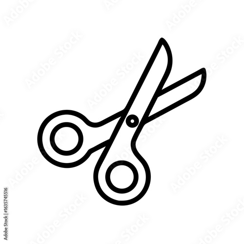 Scissors Icon for Creativity and Crafting Topics