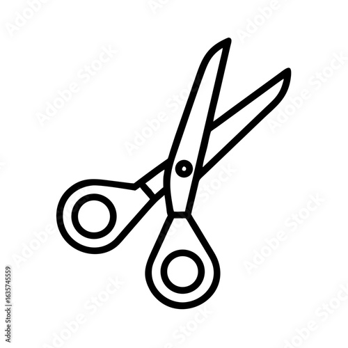 Scissors Icon for Creativity and Crafting Topics