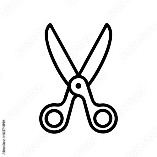 Scissors Icon for Creativity and Crafting Topics