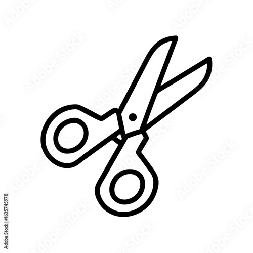 Scissors Icon for Creativity and Crafting Topics